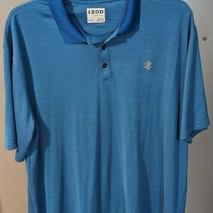 Izod Men's Polo Shirt in Vibrant Blue